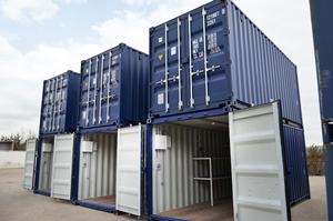 Conteneur de stockage temporaire en acier galvanisé ISO BV sur mesure de 8 pieds, 10 pieds, 20 pieds, 40 pieds pour le transport de marchandises dangereuses - Product Image 4