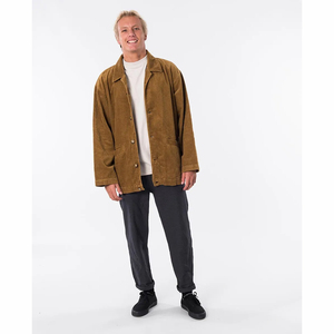Custom logo Winter High Weight Boxy Fit Corduroy Collar Quilted Cotton Lined Detroit Canvas Bagman <strong>Sam</strong> Claflin <strong>Jacket</strong> Mens
