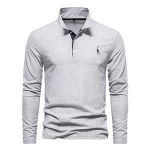 Polo léger et respirant pour homme, logo personnalisé, manches courtes, décontracté, sport, style de vie - Product Image 2