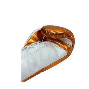 Guantes de combate de cuero PU de piel de vaca originales profesionales para MMA Boxeo Guantes de artes marciales Guantes de boxeo Boxeo - Product Image 4