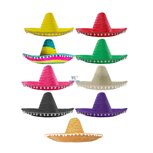 Custom Paper <b>Straw</b> Summer Women Sun <b>Straw</b> Visor <b>Hat</b> by Made in Mexico Colombian Bulk <b>Straw</b> Cowboy Wholesale for <b>Ladies</b> - Product Image 6