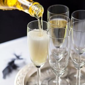 Wholesale 150ml Reusable Crystal Clear Acrylic for Flutes Custom Logo Printed Wine <b>Glasses</b> Eco Friendly Dishwasher Safe - Product Image 1