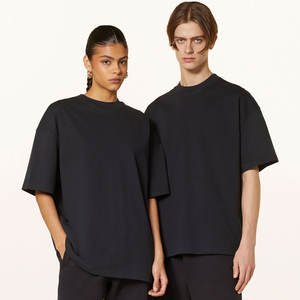 Camiseta unisex con hombros caídos, mezcla de algodón de primera calidad, ajuste informal, duradero - Product Image 2