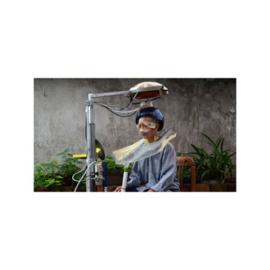 Kisen eléctrico automático cabezal de lavado de cabello Silla de spa champú cama de masaje de manos robótica con máquina de fumigación - Product Image 1