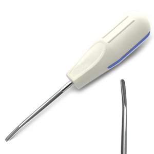 LIBERTA Élévateurs dentaires manuels de haute qualité pour l'extraction des dents et la chirurgie radiculaire Matériau durable en acier et plastique - Product Image 6