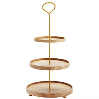Support de gâteau élégant de concepteur fait main pour la maison cuisine boulangerie hôtel fêtes dessus de table cuisine décor prix de gros outil de gâteau