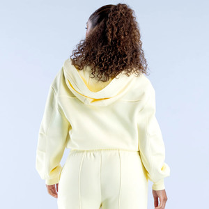 Sweat à capuche unisexe à fermeture éclair pour hommes et femmes de haute qualité en coton éponge français - Product Image 2