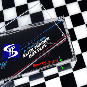 Syp Tùy Chỉnh Hot Bán Chất Lượng Cao <span class=keywords><strong>Acrylic</strong></span> Hiển Thị Pokemon Cộng Với Zamazenta Elite Huấn Luyện Viên Hộp Với Nam Châm Mạnh Mẽ Nắp <span class=keywords><strong>Acrylic</strong></span> Trường Hợp - Product Image 2