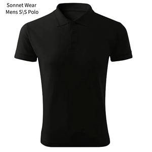Camiseta Polo Básica de Corte Regular para Hombre, 100% Algodón - Product Image 4