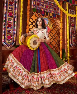 Collection Navratri Chaniya Choli Designer Garba Special Multi Color - Product Image 2