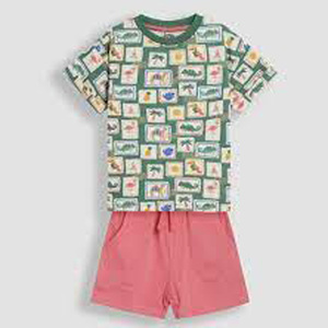 Hot Collection Cheap 1-4 Year-<b>Old</b> Boy's Clothing Sets Smart Casual Animal Print for Shirts Long Sleeves <b>Shorts</b> Spring Autumn - Product Image 3