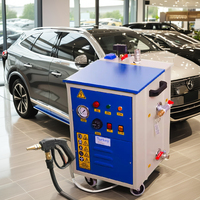 Harga Terbaik Mesin Cuci Mobil Uap Manual Elektrik Industri Profesional Baru 220V Metal/Coil untuk Hotel Garansi 2 Tahun
