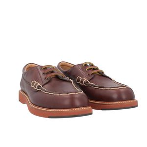 Scarpe eleganti stringate da uomo Tod's in pelle di vitello marrone, taglia 6, mocassini morbidi da ufficio con soletta in vera pelle, stile Monk Strap - Product Image 2
