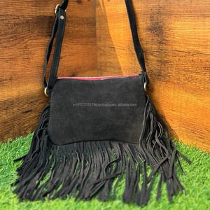 ลดกระหน่ำกระเป๋าสะพายข้างหนังนิ่มงานทำด้วยมือจากผ้าแจ็คการ์ดดีไซน์วินเทจใช้งานได้หลากหลาย - Product Image 5