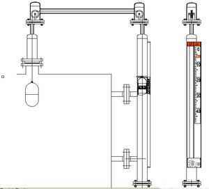 مستشعر مستوى عائم للخزانات من الفولاذ المقاوم للصدأ للماء والوقود والزيت والبنزين والديزل وغاز البترول المسال مع 4-20 مللي أمبير ونظام تحديد المواقع العالمي (GPS) وواي فاي - Product Image 1