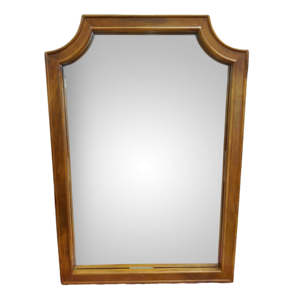 Espejo de madera pesado elegante y moderno, decoración del hogar montada en la pared con marco personalizable para dormitorio o baño - Product Image 3