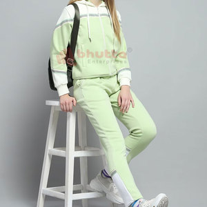 Conjunto Deportivo de Alta Calidad para Mujer, Tallas Grandes, Diseño Sólido, para Gimnasio, Correr, Uso Casual, Ligero, de Secado Rápido y Transpirable, para Otoño - Product Image 4