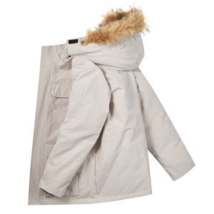 Veste matelassée réversible personnalisée, respirante, à capuche, automne, unisexe, grande taille, streetwear d'extérieur, isolée, 100% coton, écologique - Product Image 4