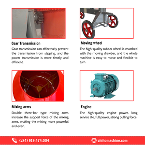 Mélangeur concret mobile diesel de haute qualité vente chaude du Vietnam meilleur fabricant avec le moteur fiable - Product Image 4