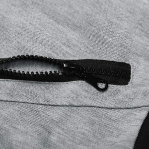 เสื้อแขนกุดมีฮู้ดสำหรับผู้ชายเสื้อกั๊กมีฮู้ดปักโลโก้ออกแบบได้ตามต้องการสำหรับฤดูหนาว - Product Image 5