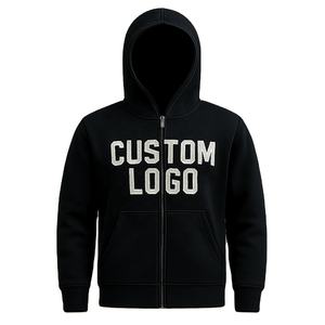 Venta al por mayor 100% algodón pesado lavado liso sudaderas con capucha personalizadas OEM y marca privada sudaderas temporada de invierno MOQ 2 uds - Product Image 4