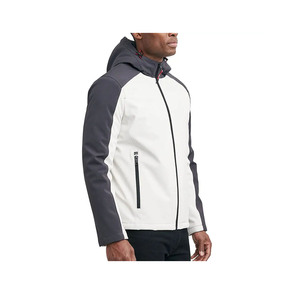 Veste de sport Softshell chaude et imperméable avec fermeture à glissière en fourrure de mouton pour les activités de plein air en hiver - Product Image 1