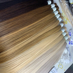 ผมต่อสีบลอนด์60 100% ผมเวียดนาม55ซม. - Product Image 1