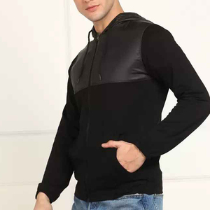 Sweat à capuche en polaire de polyester 100% pour hommes, sweat à capuche vierge à sublimation pour l'hiver, motif brodé pour impression personnalisée - Product Image 5