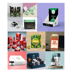 Boîte d'emballage d'huile de CBD personnalisée écologique haut de gamme de conception OEM avec papier couché pour les soins personnels - Product Image 5