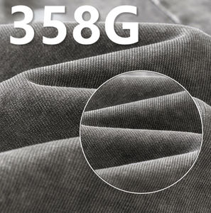 กางเกงขาสั้นกีฬาห้ากระเป๋าสำหรับผู้ชายกางเกงเอวยางยืด100% ผ้าฝ้ายรุ่นเฮฟวี่เวทสีทึบแนวสตรีททรงหลวมโลโก้ตามสั่งฤดูใบไม้ผลิฤดูร้อน - Product Image 4