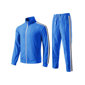 Survêtements de sport en coton avec logo personnalisé ensembles de jogging pour hommes de grande taille ensembles de survêtements unisexe 2 pièces ensemble de pantalons de survêtement et de sweatshirts - Product Image 1