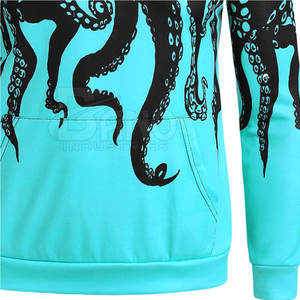 Nueva llegada sudaderas con capucha de sublimación de poliéster personalizadas para hombres Diseño de cremallera Ropa deportiva de invierno Tamaño 6XL - Product Image 4