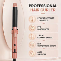 Lisseur de cheveux en gros, OEM, logo personnalisé, marque privée, 27 réglages de chaleur, CE ROHS FCC, approvisionnement en vrac pour les distributeurs de produits de beauté