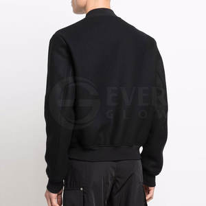 Chaqueta de Invierno Personalizada EVER GLOW para Hombre, Mangas Largas, Tela de Lana de Alta Calidad, Transpirable, Cuello Alto, Botones Cubiertos - Product Image 6