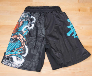 Shorts MMA pour hommes BRIGHT WAY INTERNATIONAL, respirants, anti-rides, imperméables, impression par sublimation, logo personnalisé, écologiques, décontractés - Product Image 3