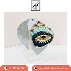 ที่คาดผมประดับด้วยลูกปัดคริสตัลสุดคลาสสิกสไตล์วินเทจย้อนยุคหรูหราปาร์ตี้ตอนเย็นดูทันสมัยผ้าโพกหัวสไตล์อินเทรนด์ - Product Image 2