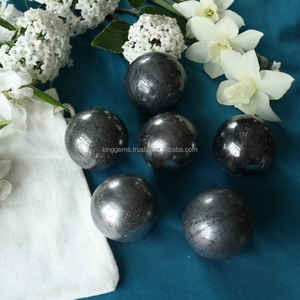 High Quality Indian Hematite Sphere Carved <b>Crystal</b> <b>Ball</b> AGATE Gemstones Feng Shui Wholesale Healing Metaphysical Hematite <b>Balls</b> - Product Image 2