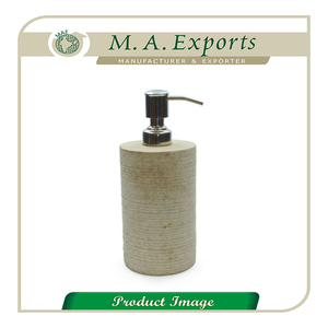 เครื่องจ่ายสบู่ทำจากหินสำหรับร้านอาหารโรงแรมและบ้านอุปกรณ์ในห้องน้ำใหม่ล่าสุด - Product Image 4