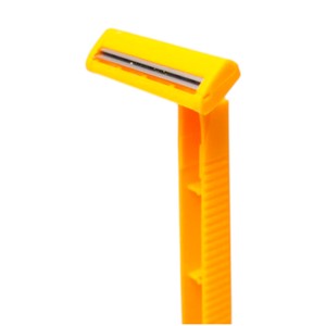 มีดโกนหนวดแบบใช้แล้วทิ้ง LIYU ใบมีดคู่ สีเหลือง ใบมีดสแตนเลส ด้ามพลาสติก ใช้ได้ทั้งใบหน้าและร่างกาย ผลิตในเวียดนาม จัดส่งรวดเร็ว - Product Image 5