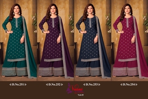 Nouveau concepteur indien, vente chaude de vêtements de mariage et de fête Salwar Kameez pour femmes au prix de gros du fabricant indien Surat - Product Image 5