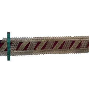 Cortinas de Encaje Ondulado en Forma de U con Diseño Floral de Malla Dorada Tejida a Crochet 2026 para Decoración del Hogar, Utilizadas en Zapatos, Ropa, Bolsos y Sofás - Product Image 2