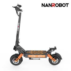รถมอเตอร์ไซค์ออฟโรด NANROBOT F7 มอเตอร์ไร้แปรงถ่าน 1000 วัตต์ แบตเตอรี่ลิเธียม 52 โวลต์ 20.8 แอมป์ชั่วโมง ความเร็วสูงสุด 37 ไมล์ต่อชั่วโมง รับน้ำหนักได้ 330 ปอนด์ ระยะทางวิ่ง 31 ไมล์ - Product Image 5