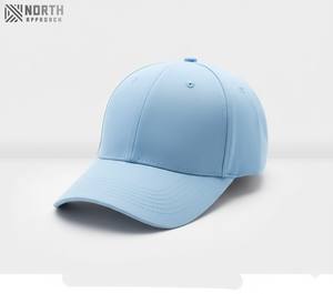 Custom Multi-color Fitted 6-panel Flat Brim 3D Embroidery Solid Vintage Unisex 100% Cotton Baseball Cap - Product Image 1