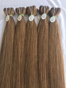 24 ''มัดผมมนุษย์ขนมิงค์อินเดียเรมี่แท้แบบตรงหนังกำพร้าจัดทรงผู้บริจาคเดี่ยวนุ่ม HD - Product Image 2