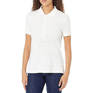 เสื้อโปโลผู้หญิงทรงเข้ารูประบายอากาศได้ดีเสื้อโปโลสำหรับผู้หญิงปรับแต่งดีไซน์ของคุณเองได้เสื้อโปโลสไตล์ใหม่ - Product Image 2