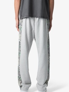 Pantalones Deportivos de Otoño 2026, Estilo Urbano, Forrados de Felpa, con Franja Lateral para Hombre, Corte Holgado, Ropa Deportiva, Pantalones de Entrenamiento Atlético - Product Image 6