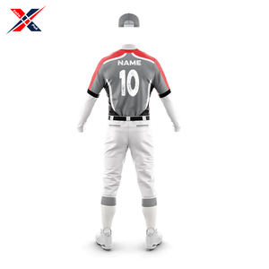 Équipe de sublimation numérique à prix d'usine portez votre propre conception d'impression la plus récente uniforme de baseball sportif de bonne qualité - Product Image 6