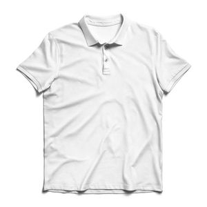 Polo de manga corta con logotipo de empresa manufacturera de alta calidad 2025 para hombres - Product Image 3