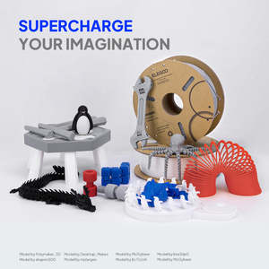 เส้นพลาสติกสำหรับเครื่องพิมพ์สามมิติ Elegoo น้ำหนัก 10 กก. 4 สี PLA Plus พร้อม TPE PCL HIPS PETG TPU ABS PA PP PPS PEK ไนลอน POM บริการแปรรูป - Product Image 5