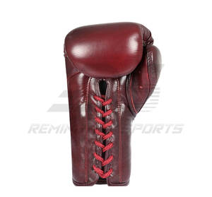 ถุงมือชกมวยแบบมีเชือกผูกติดโลโก้สำหรับผู้ใหญ่ถุงมือฝึกชกมวย - Product Image 2